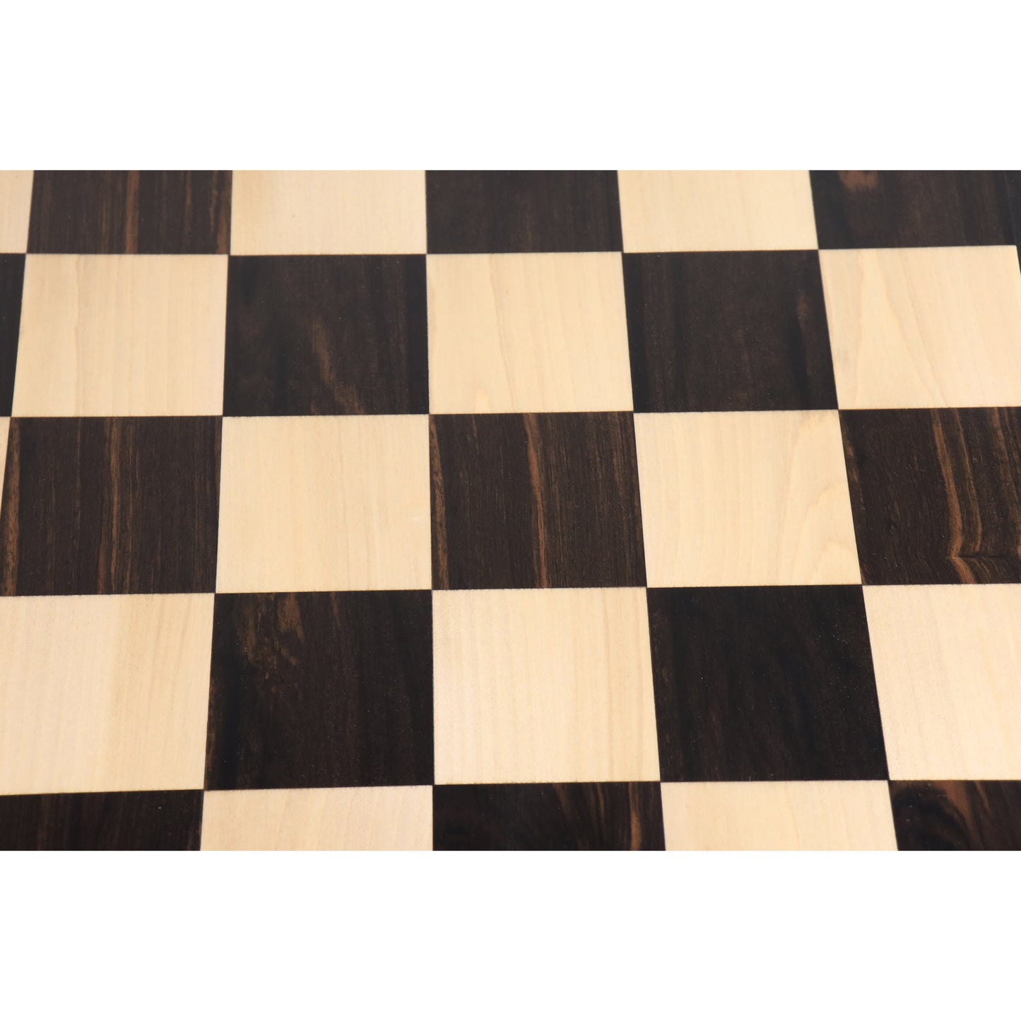 21" Ebony & Maple Wood Luxury Chess board with Carved Border- 57 mm Square