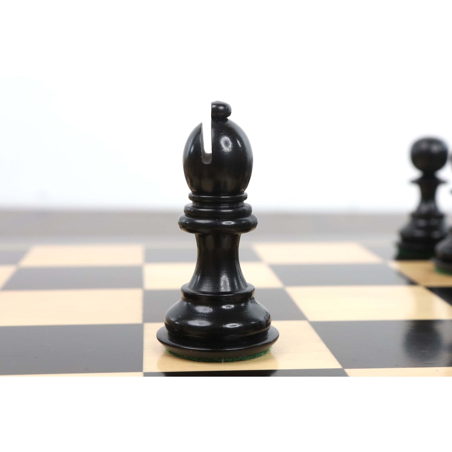 Slightly Imperfect 3.1" Pro Staunton Luxury Chess Set- Chess Pieces Only - Triple Weighted Ebony Wood
