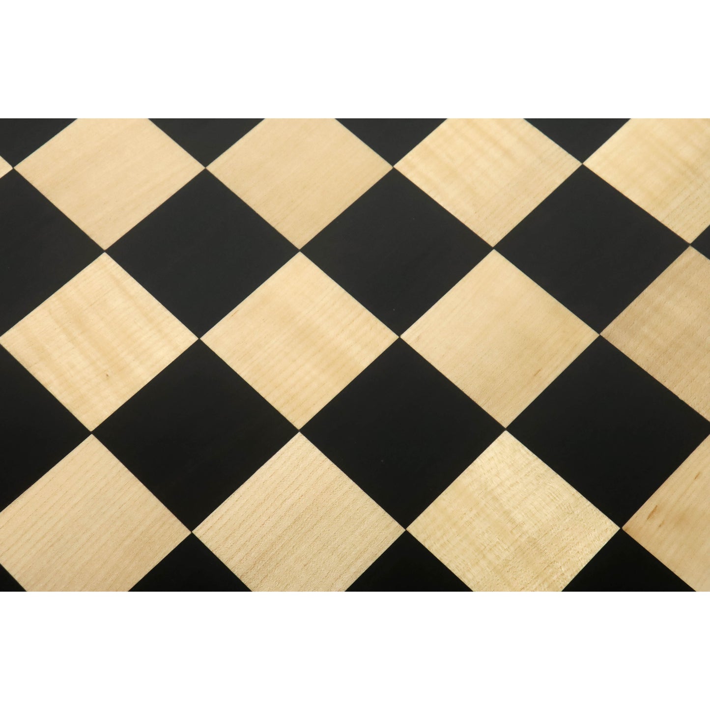 21" Ebony Wood & Maple Wood Chess board - Square of 55 mm - Algebraic Notations