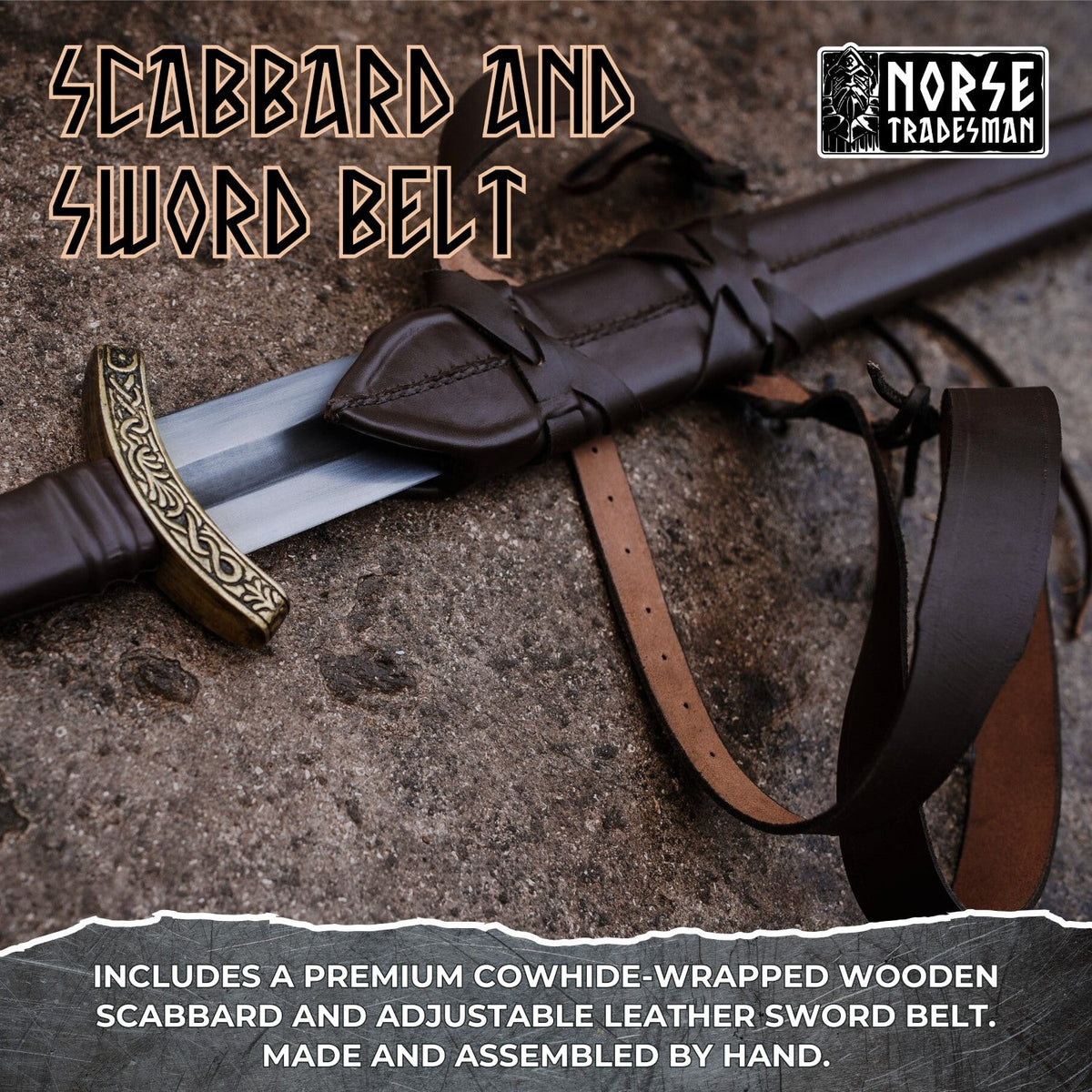 Spring Steel Viking Sword - Eldbroti