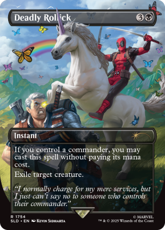 Magic the Gathering CCG: Secret Lair Marvel Non Foil