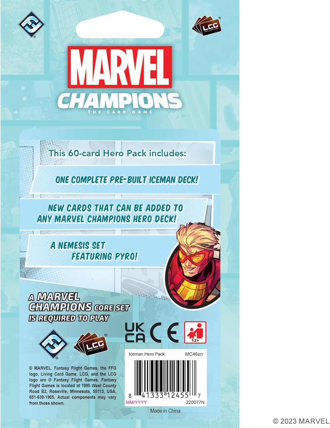 Marvel Champions: Iceman Hero Pack