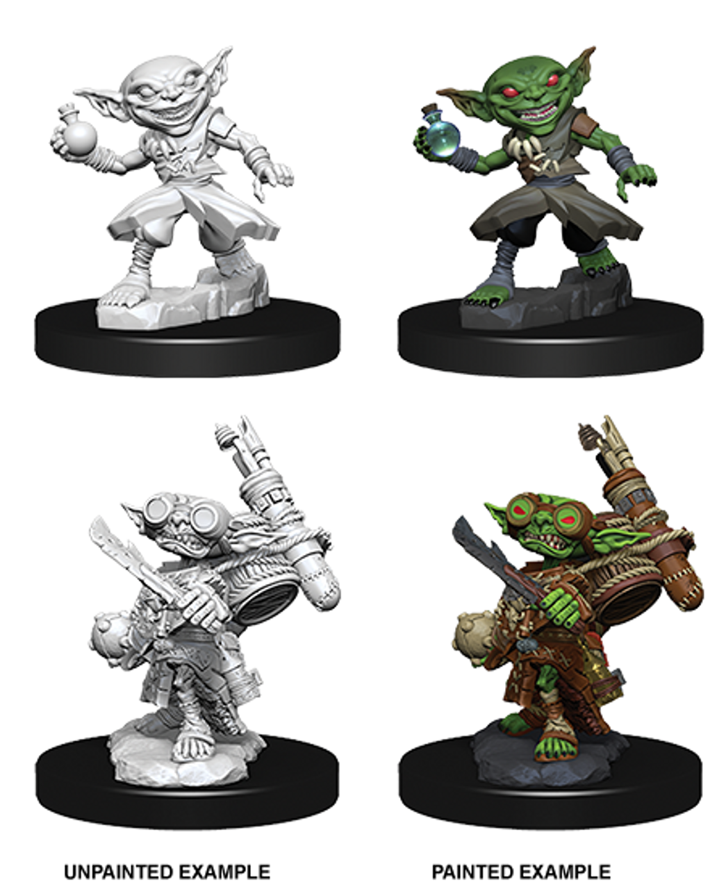 Pathfinder: Deep Cuts Minis: Male Goblin Alchemist W9 (Unpainted)