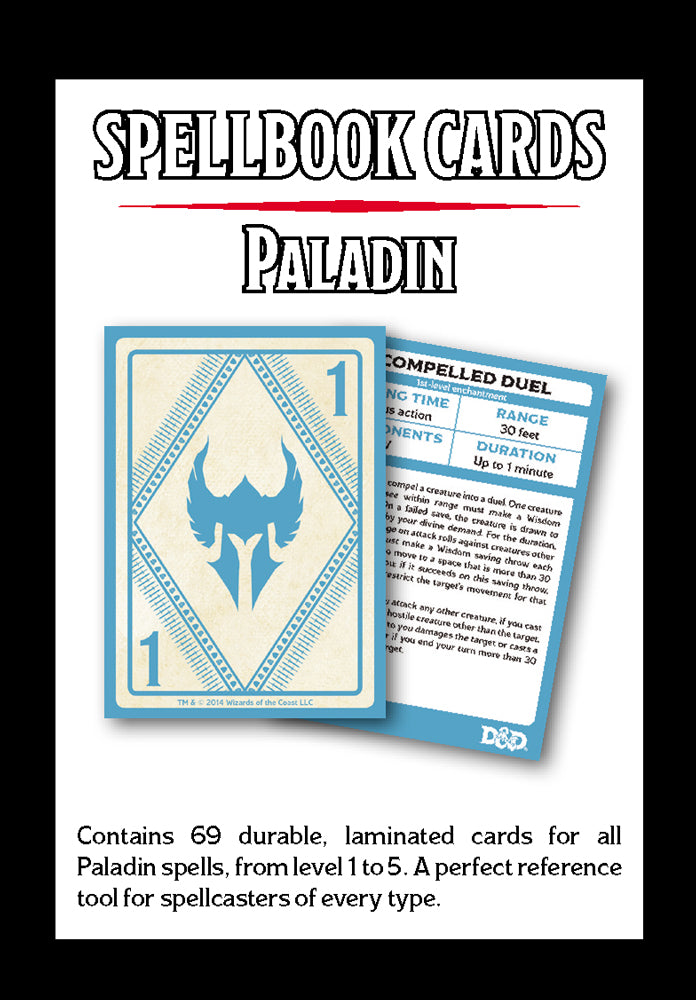 D&D: Spellbook Cards - Paladin Deck