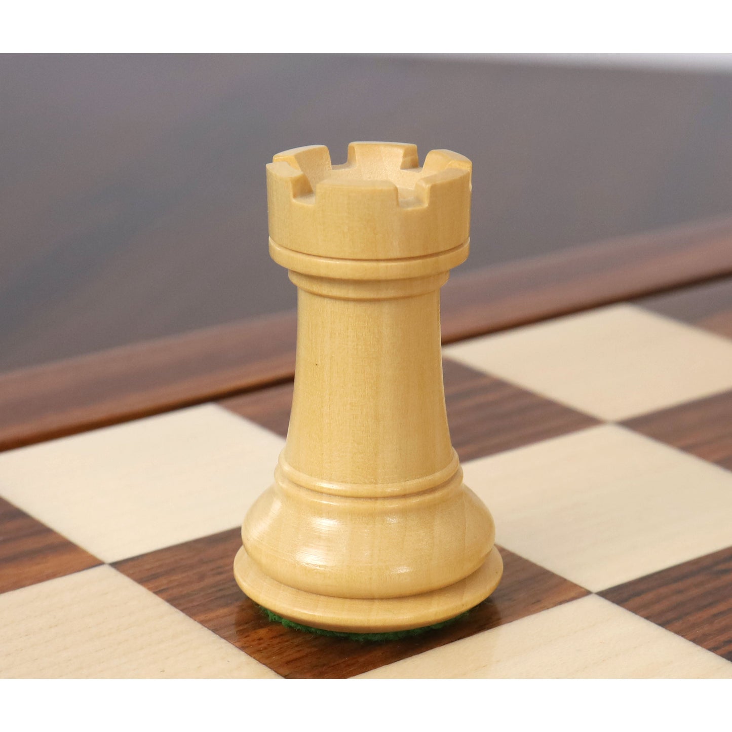 3" Professional Staunton Chess Set- Chess Pieces Only- Weighted Golden Rosewood