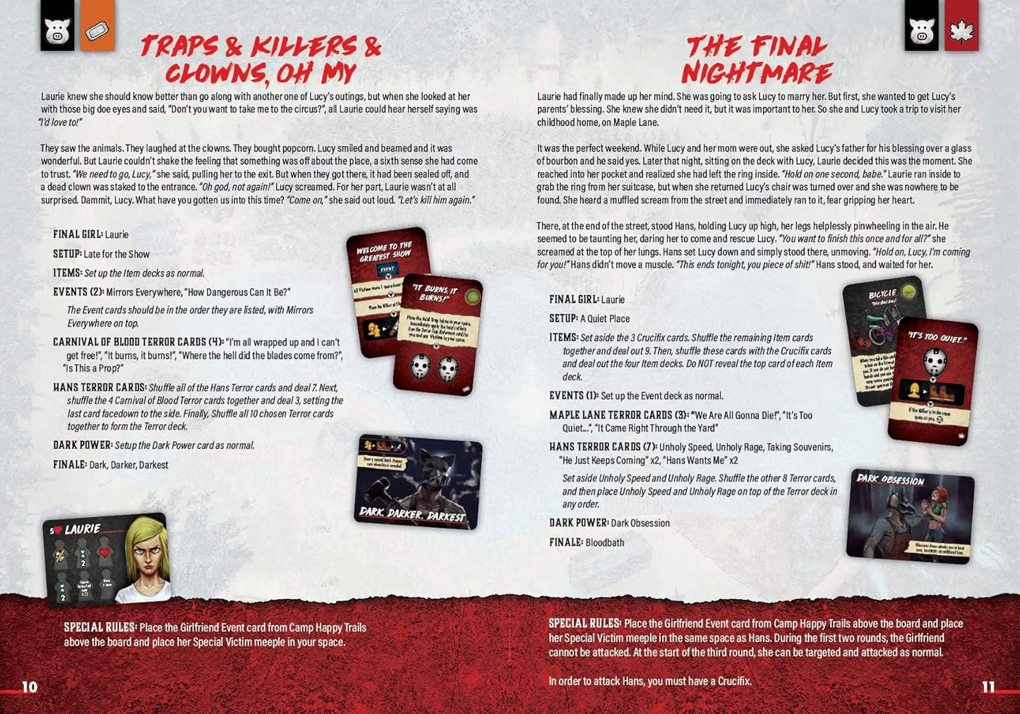 Final Girl: Series 1 - Lore Book