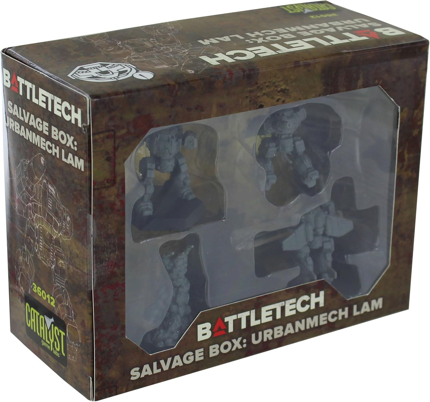 Battletech Salvage Box Urbanmech Lam