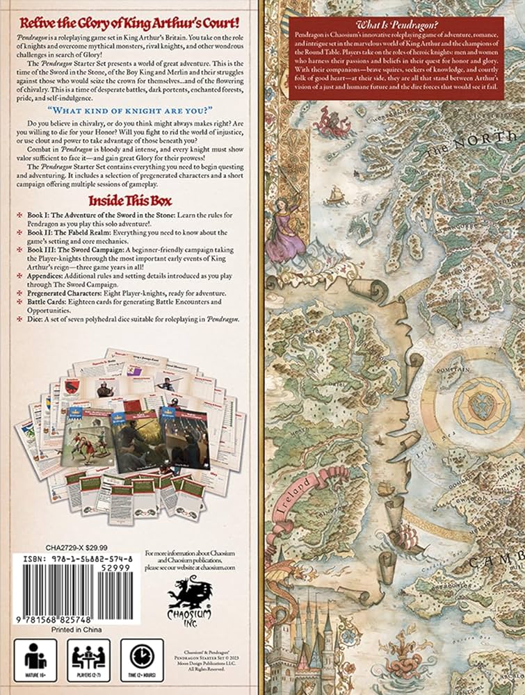 Pendragon RPG Starter Set