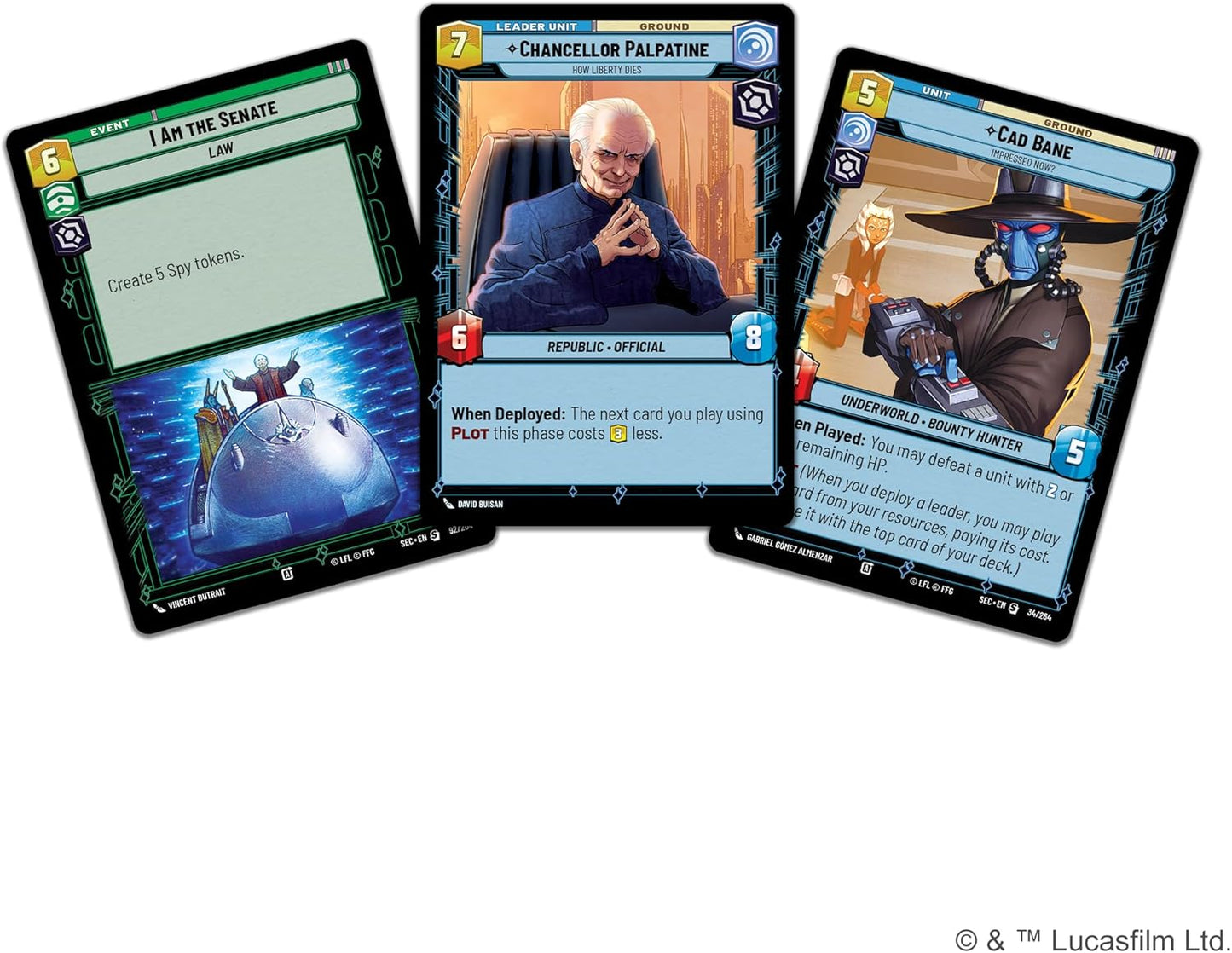 Star Wars: Unlimited TCG - Secrets of Power Spotlight Deck - Chancellor Palpatine