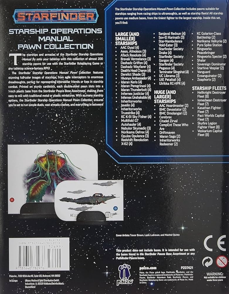 Starfinder: Pawns: Starship Operations Manual Pawn Collection