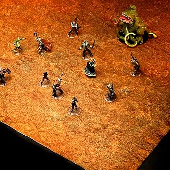 WarLock Tiles: Caverns Game Mat: Expansive Cave