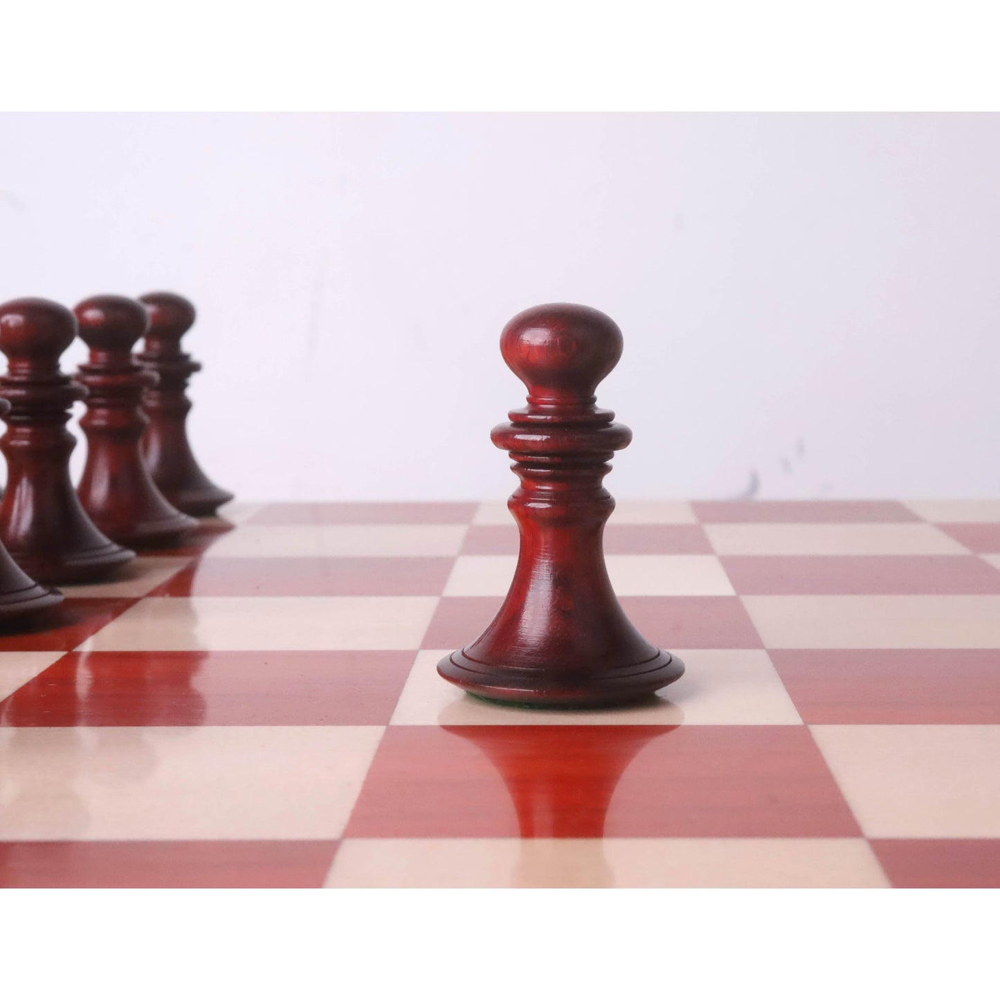 4.3" Aristocrat Series Luxury Staunton Chess Set- Chess Pieces Only - Bud Rosewood & Boxwood