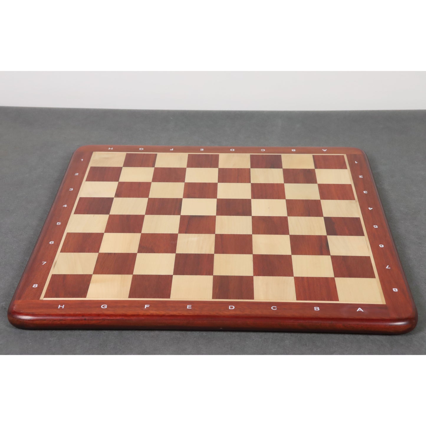19″ Bud Rosewood & Maple Wood Chess board – 50 mm Square- Algebraic Notations