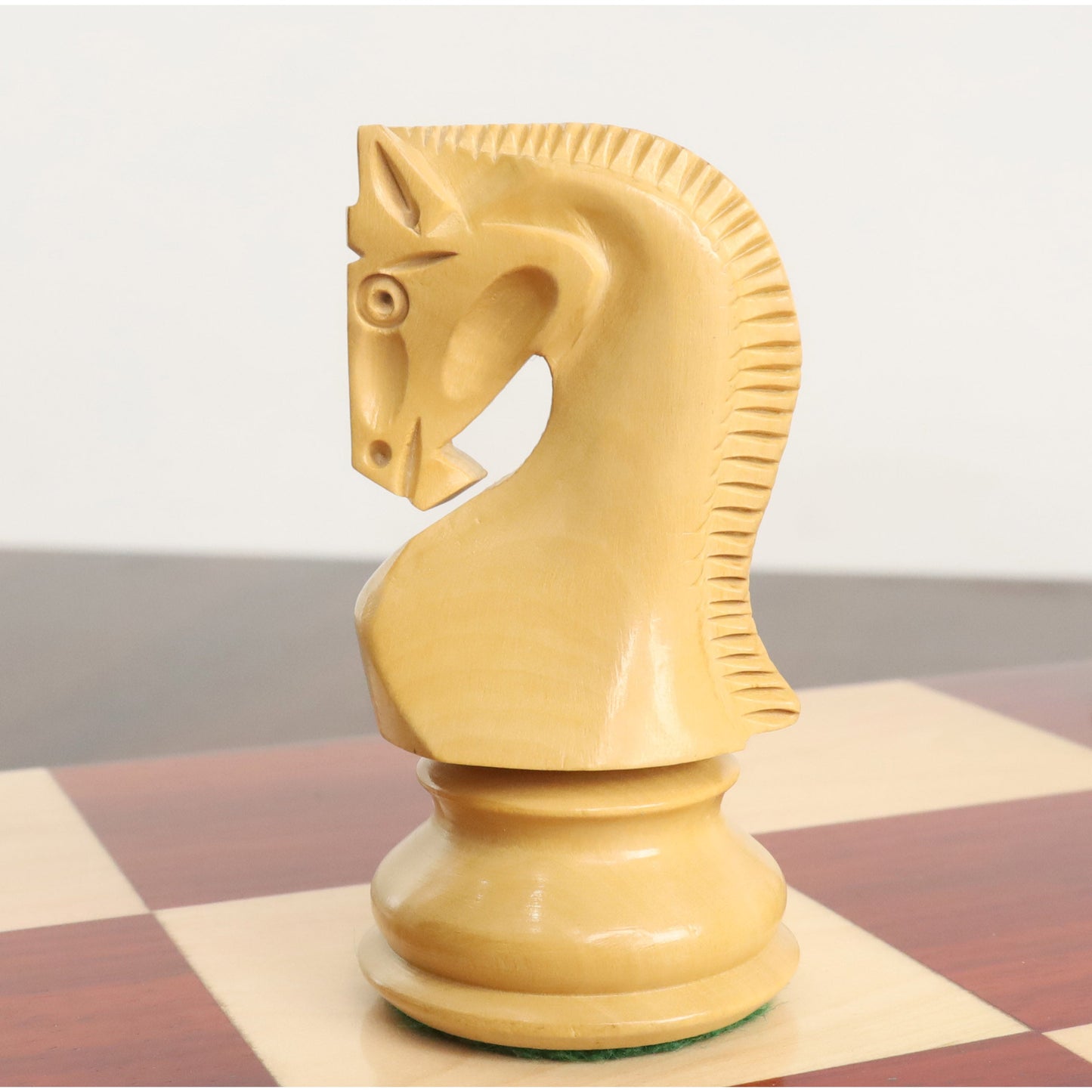 Slightly Imperfect Russian Zagreb 59' Chess Set - Chess Pieces Only - Double Weighted Bud Rose Wood