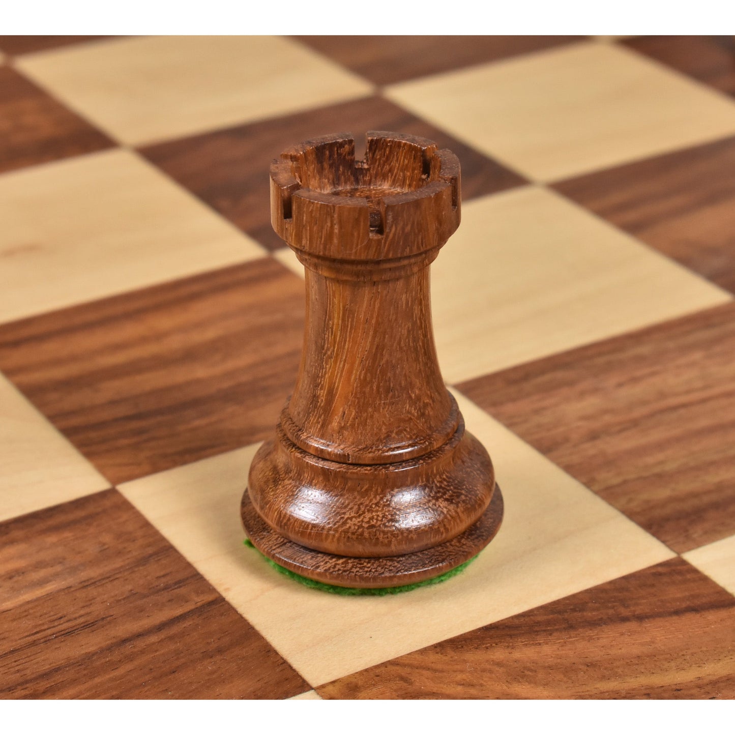3.6" Professional Staunton Chess Set- Chess Pieces Only- Weighted Golden Rosewood