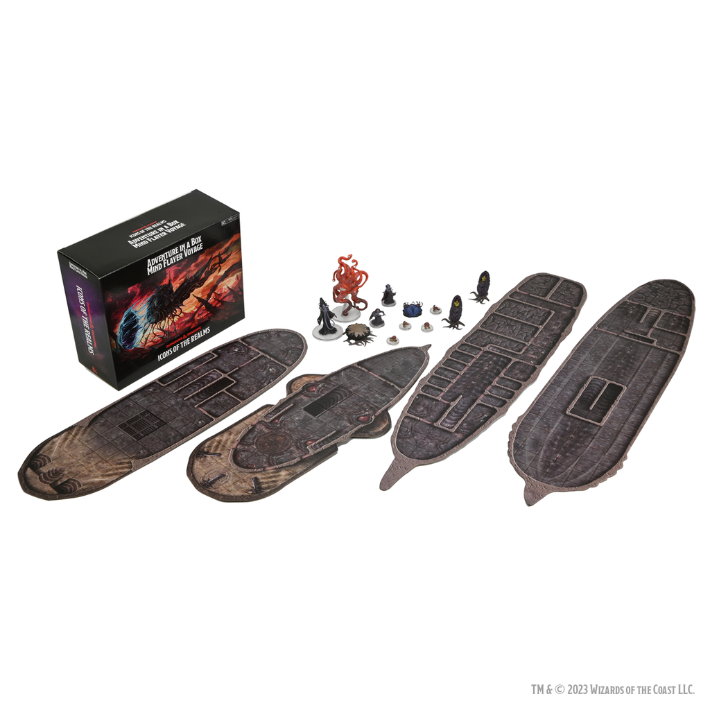 D&D: Icons of the Realms: Adventure in a Box: Mind Flayer Voyage
