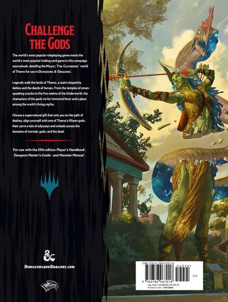DUNGEONS AND DRAGONS 5E: MYTHIC ODYSSEYS OF THEROS