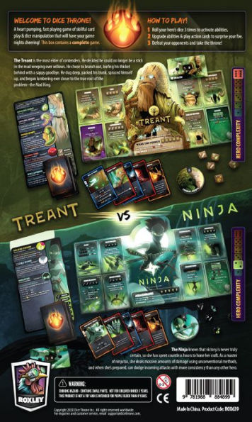 DICE THRONE: SEASON ONE - TREANT VS NINJA