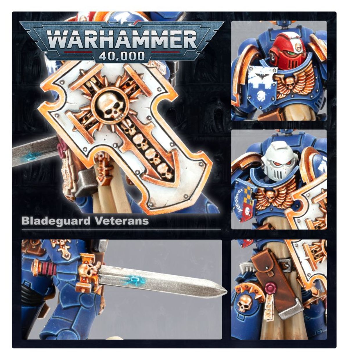 Warhammer 40,000: Space Marines Bladeguard Veterans