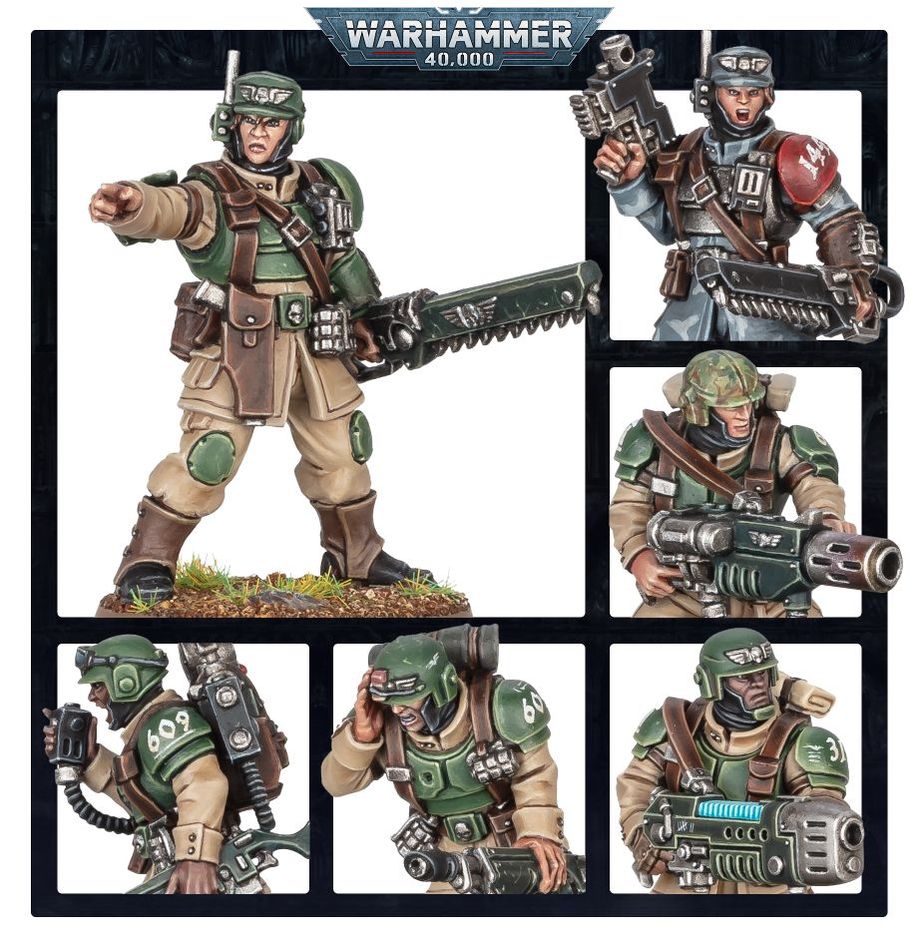 Warhammer 40K: Astra Militarum- Cadian Shock