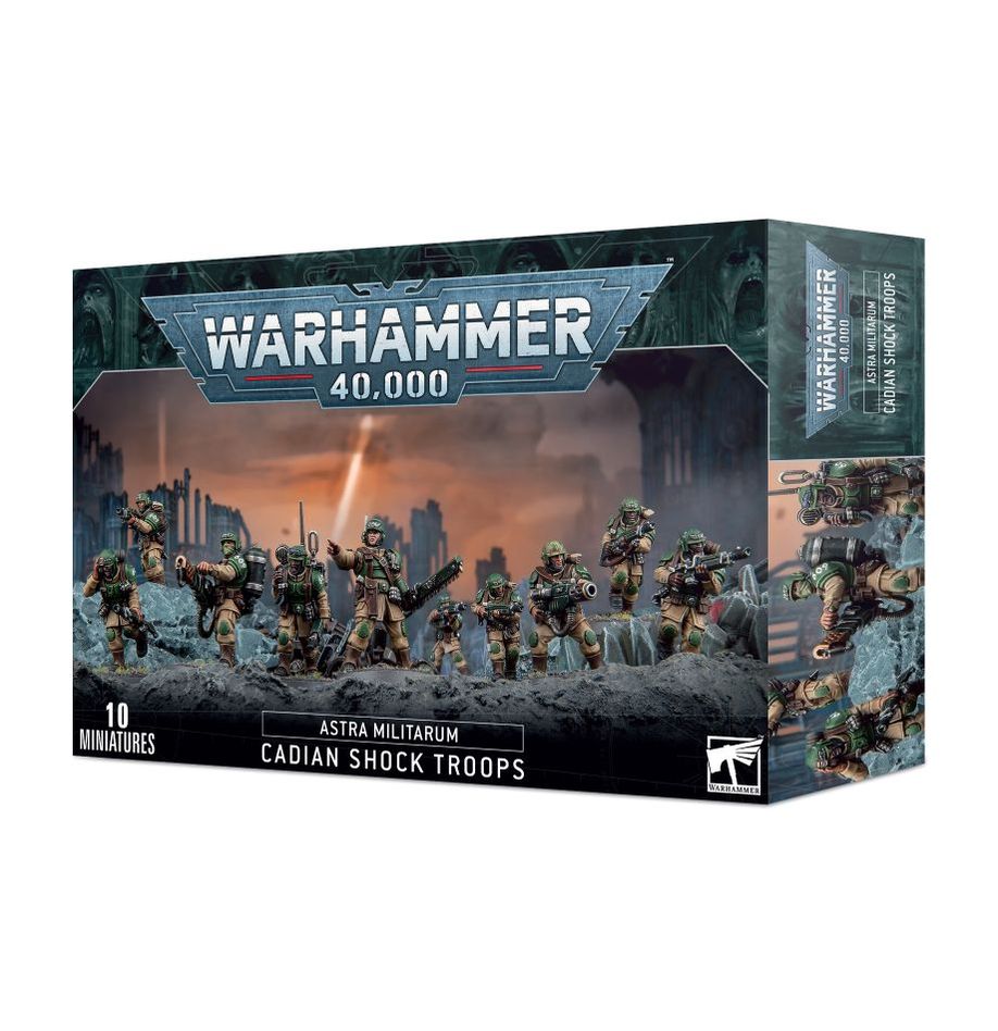 Warhammer 40K: Astra Militarum- Cadian Shock