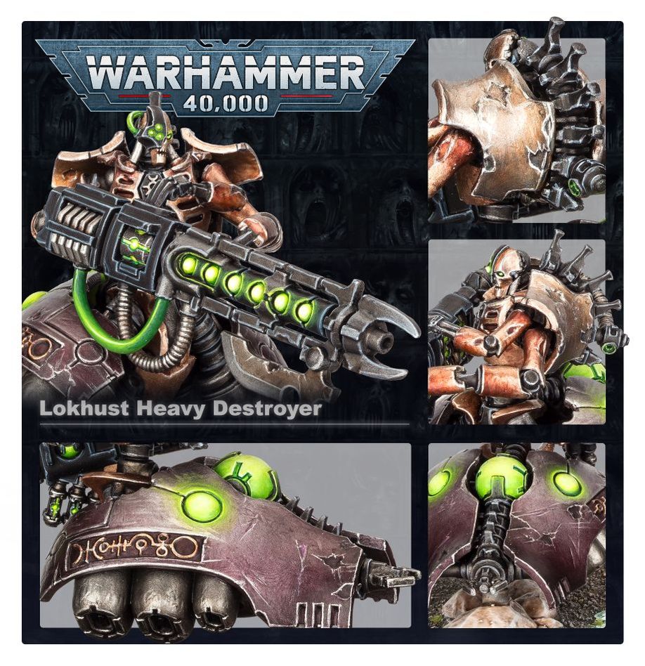 WARHAMMER 40K: NECRONS - LOKHUST HEAVY DESTROYER