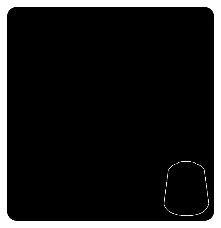 Base: Abaddon Black (Warhammer Colour)