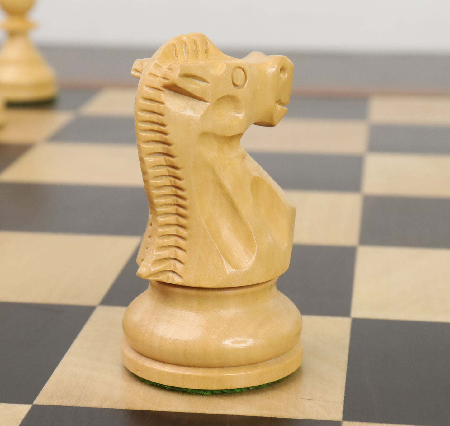 3.8" Reykjavik Series Staunton Chess Set- Chess Pieces Only - Weighted Boxwood