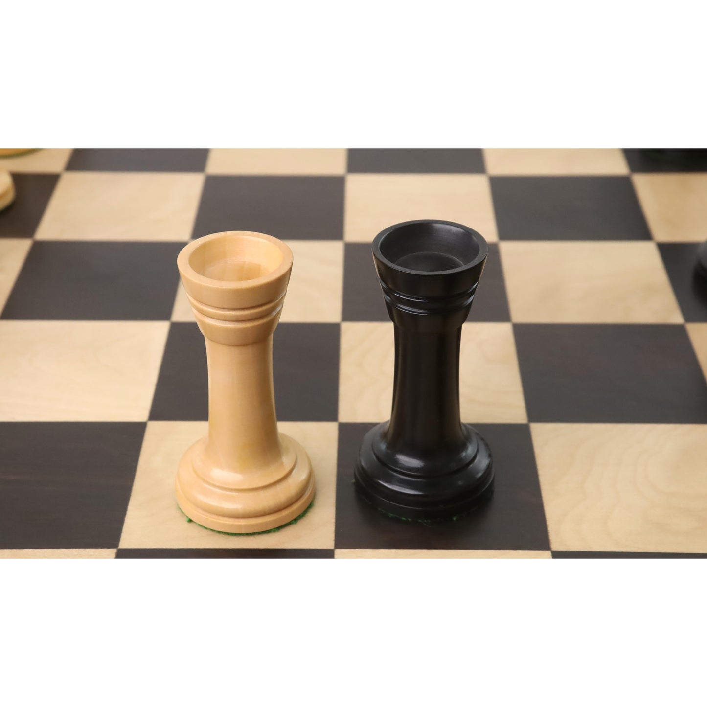 4.8" Averbakh Soviet Russian Chess Pieces Only Set- Double Weighted Boxwood