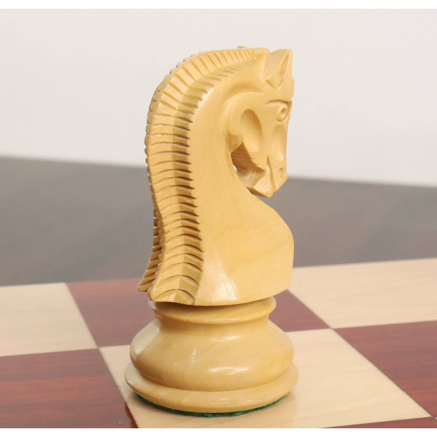 Slightly Imperfect Russian Zagreb 59' Chess Set - Chess Pieces Only - Double Weighted Bud Rose Wood