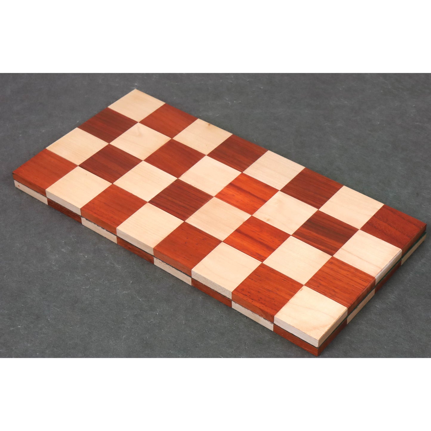 Reproduced 1923 Bauhaus Combo Chess Set -Bud Rosewood Chess Pieces + Chess Board