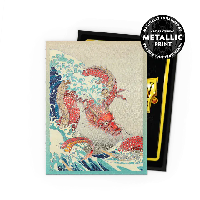 Dragon Shield: Dual Matte: Anniversary Special Edition: Great Wave Art Sleeves