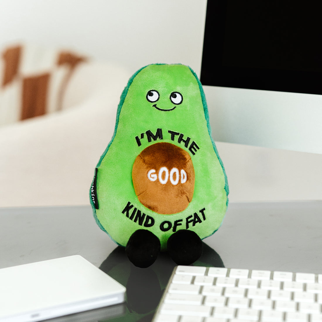 Plush Avocado "I'm The Good Kind of Fat"