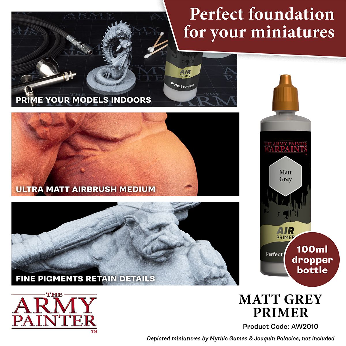 Army Painter: Air Primer: Matt Grey