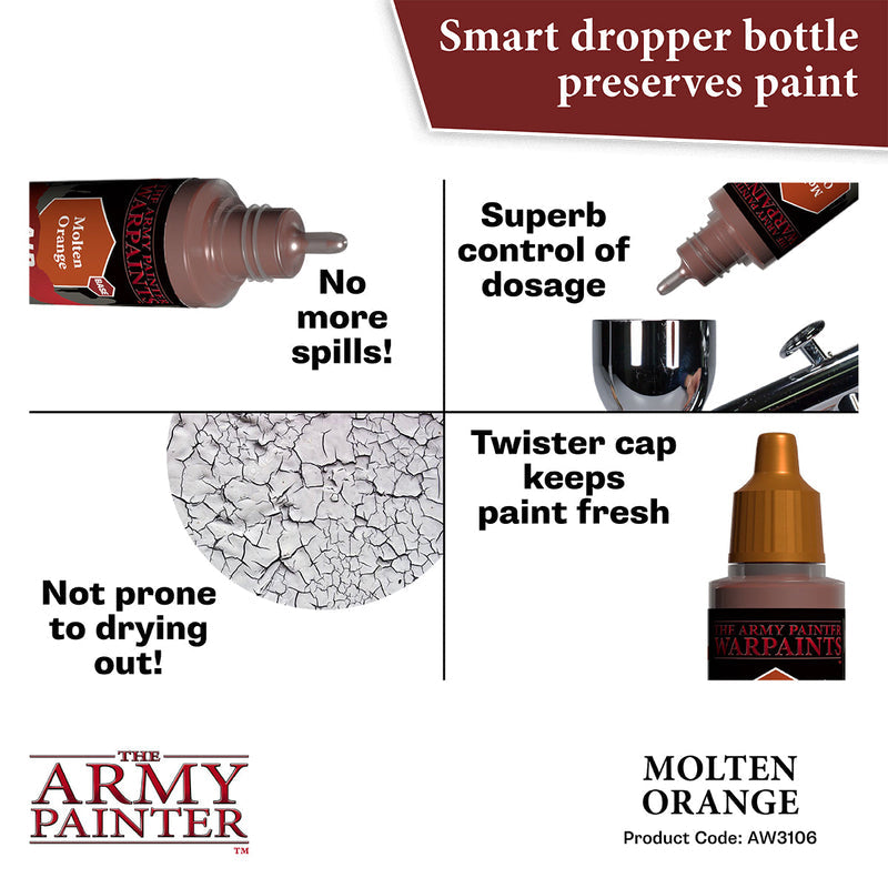 Army Painter Warpaints Air: Molten Orange