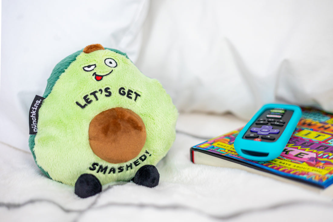Plush Avocado "Let's Get Smashed"
