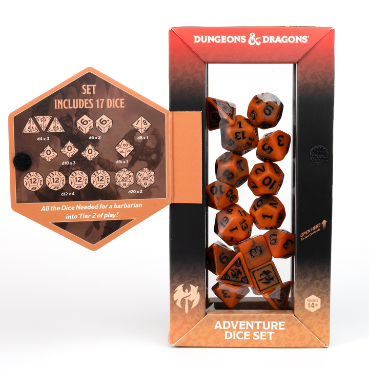 Dungeons & Dragons Adventure Dice: Barbarian