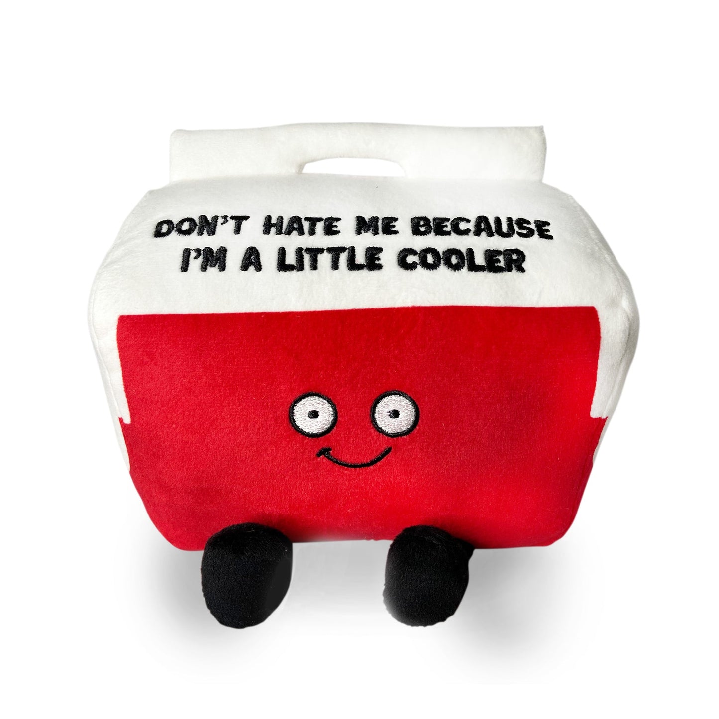 "Dont Hate Me Because I'm A Little Cooler" Plush Picnic Cooler Bag Charm