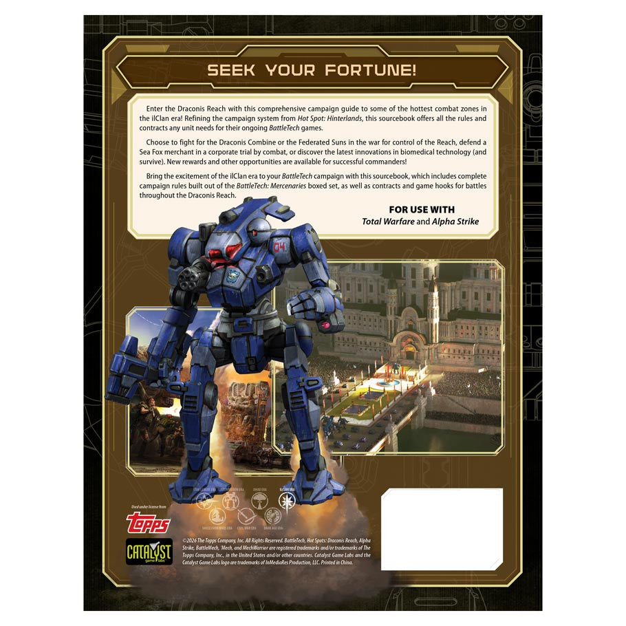 Battletech: Hot Spots Draconis Reach