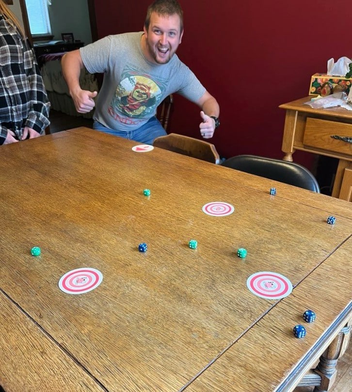 Michigan O-Zone Dice Game
