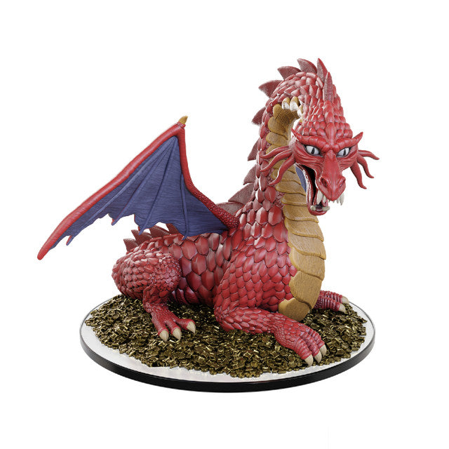 Dungeons and Dragons: Icons of the Realm Miniatures: 50th Anniversary Classic Red Dragon Box Set