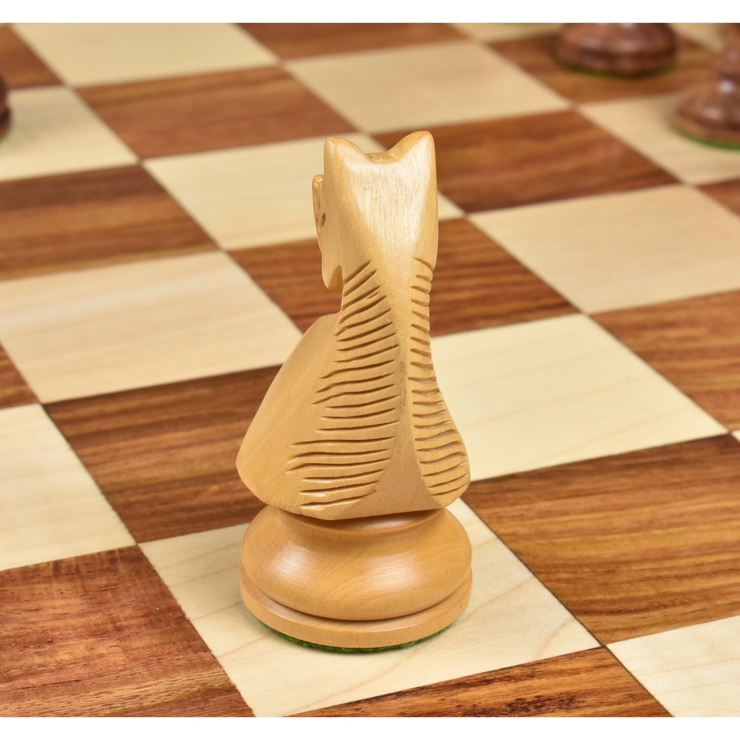 1920's German Collectors' Chess Set- Chess Pieces Only- Golden Rosewood - 4.1"