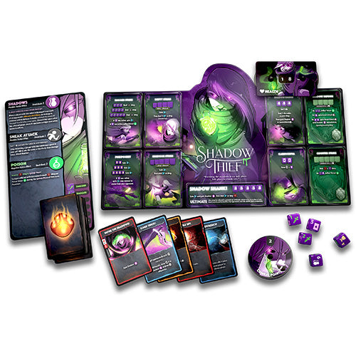 DICE THRONE: SEASON ONE - PYROMANCER VS SHADOW THIEF
