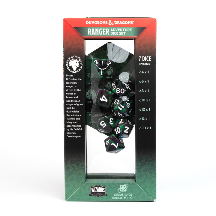 Dungeons & Dragons Adventure Dice: Drizzt