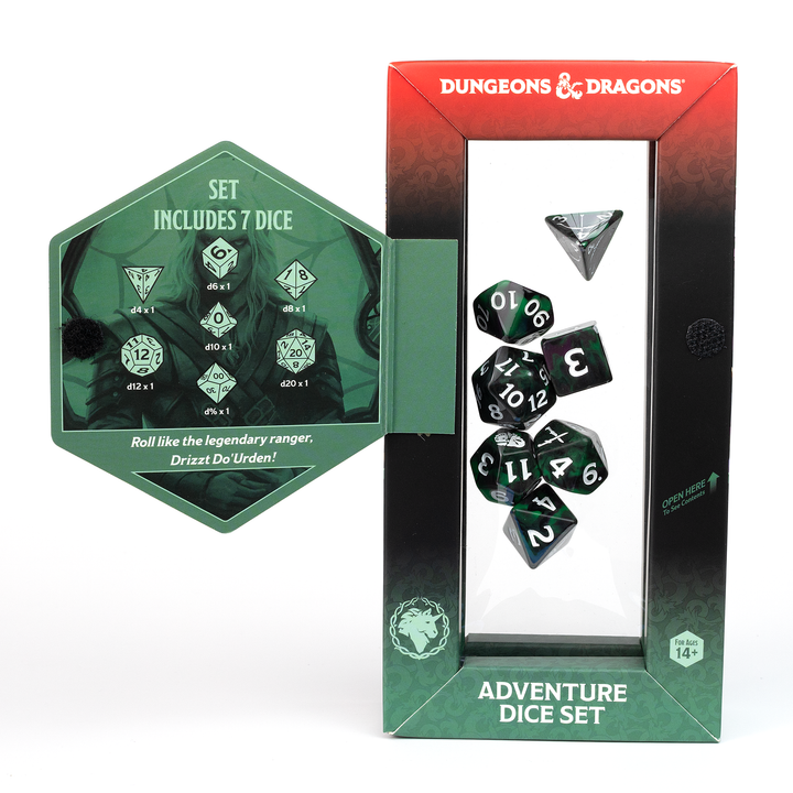 Dungeons & Dragons Adventure Dice: Drizzt