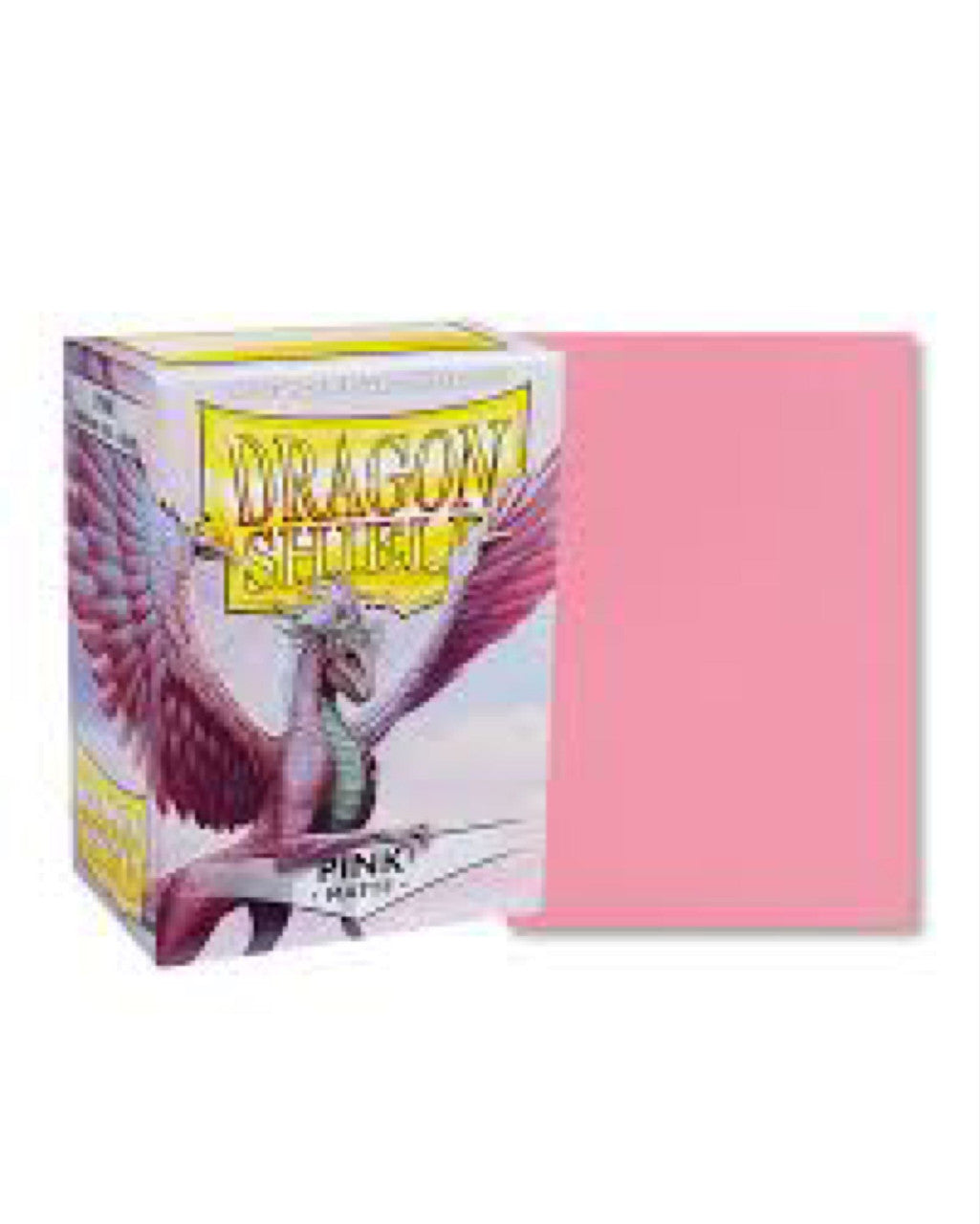 Dragon Shield Sleeves: Matte Pink (100 Sleeves)