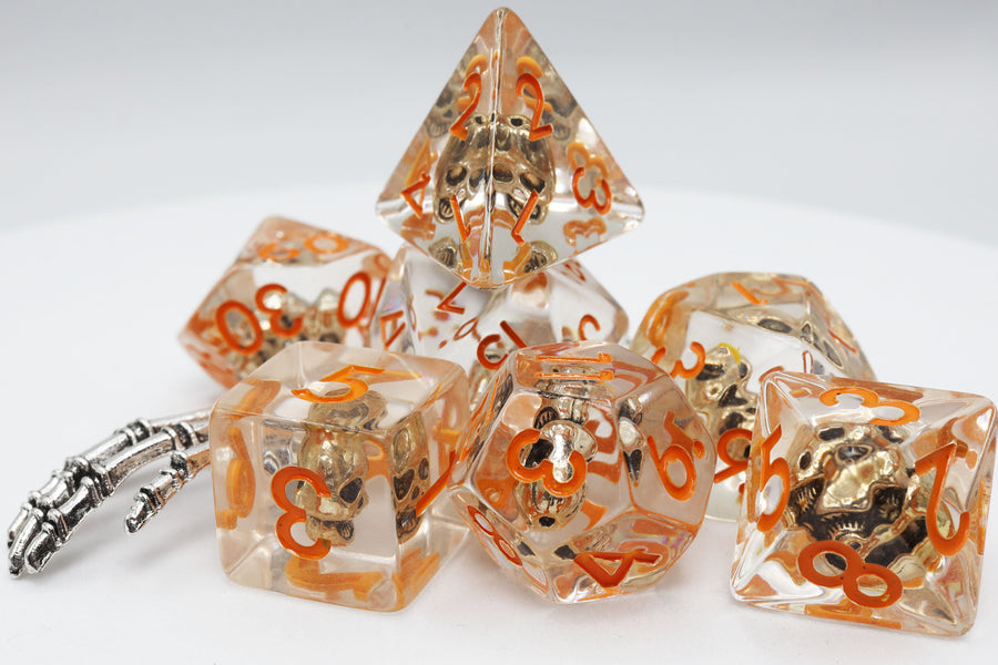 Laughing Skull RPG Dice Set