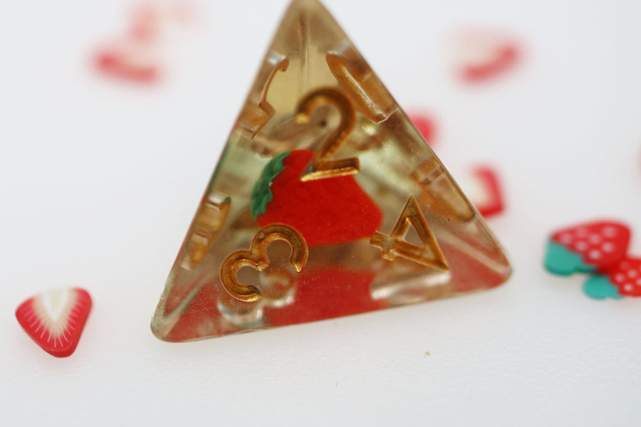 Wild Strawberries RPG Dice Set