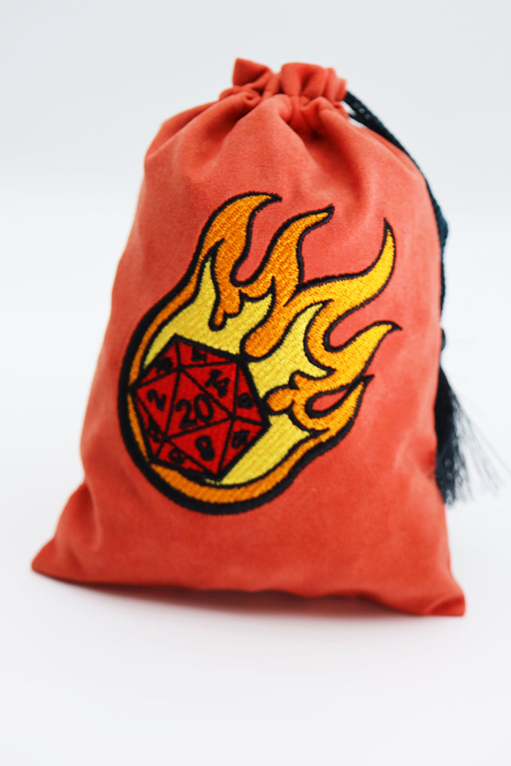 DICE BAG - DICE FIRE BALL