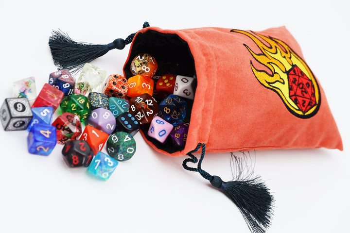 DICE BAG - DICE FIRE BALL